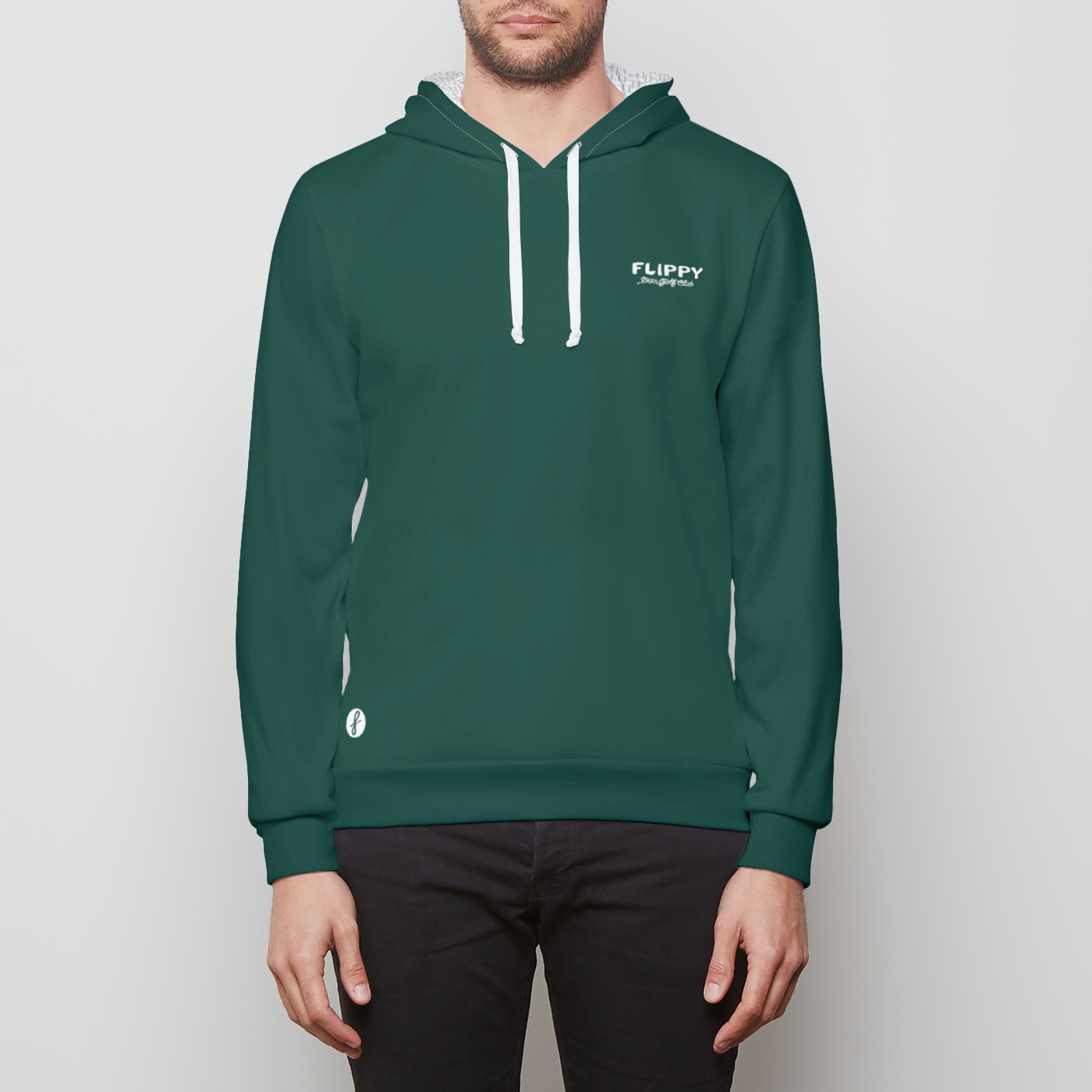 TEAM FLIPPY Woods Green Hoodie