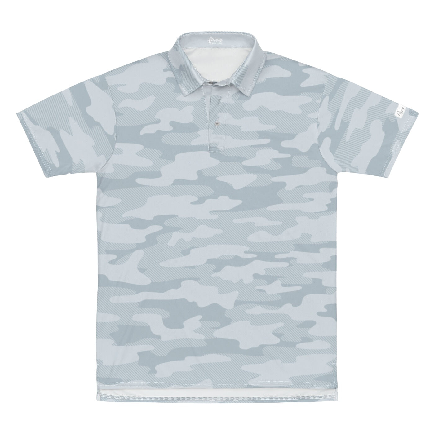 Stone Grey Camo SolPro Polo
