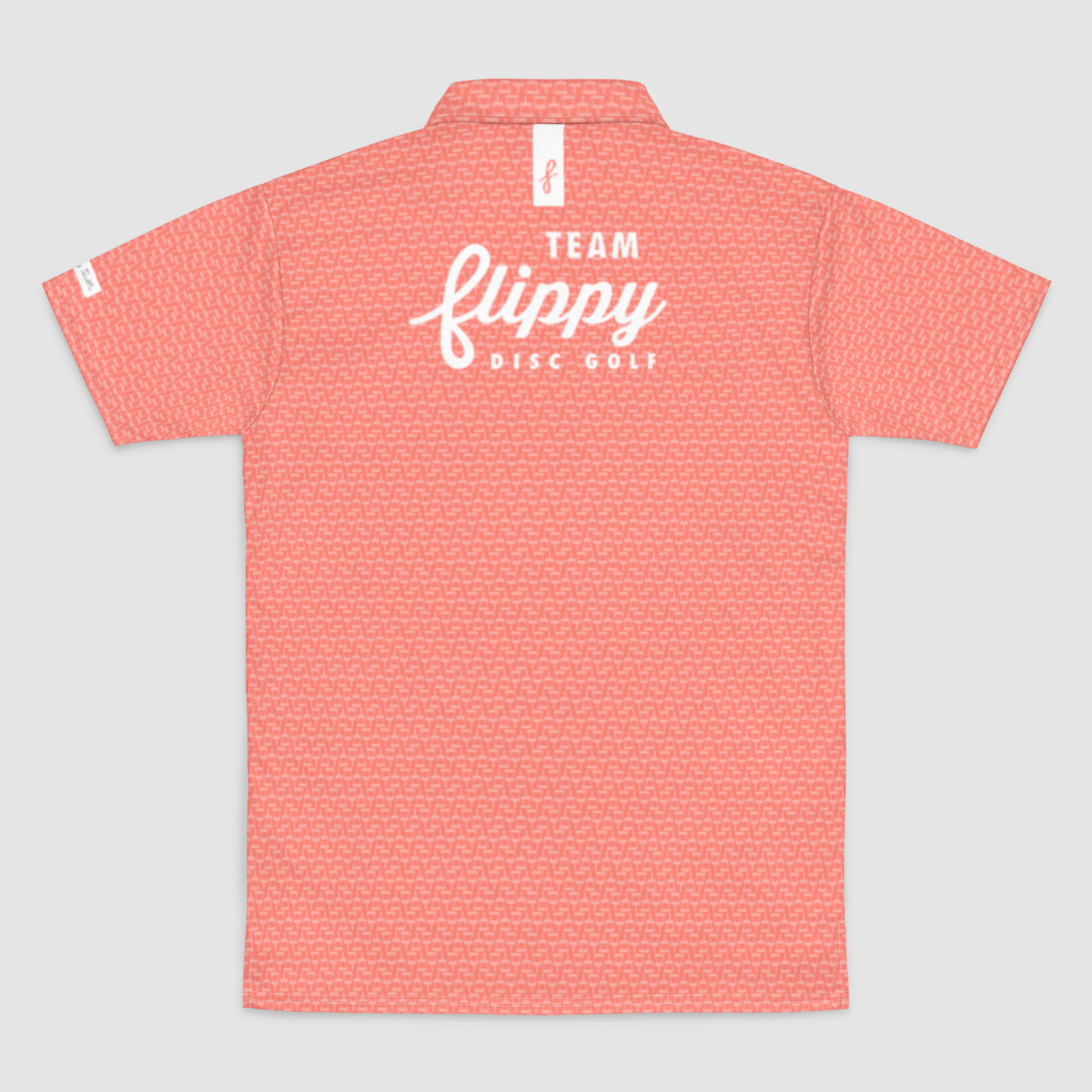 Signature Coral Red TEAM FLIPPY Polo