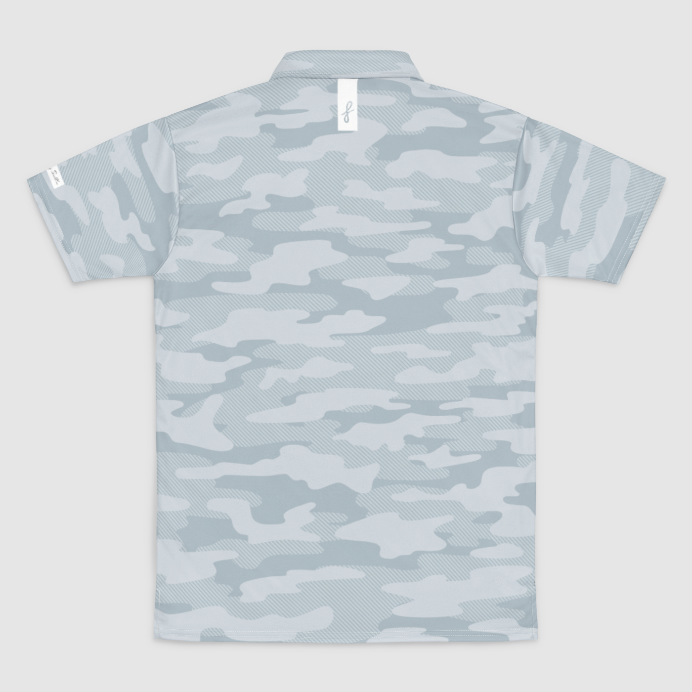 Stone Grey Camo SolPro Polo