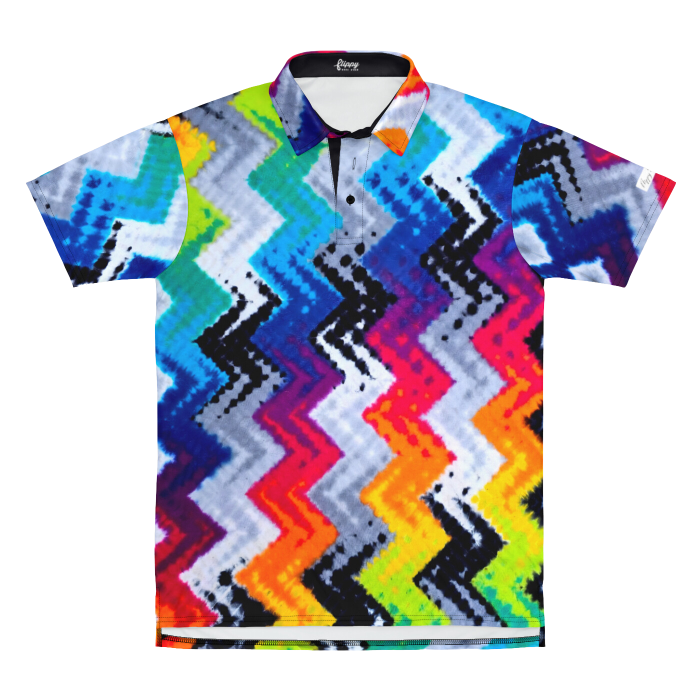 Flow Tie Dye SolPro Polo by Steven J