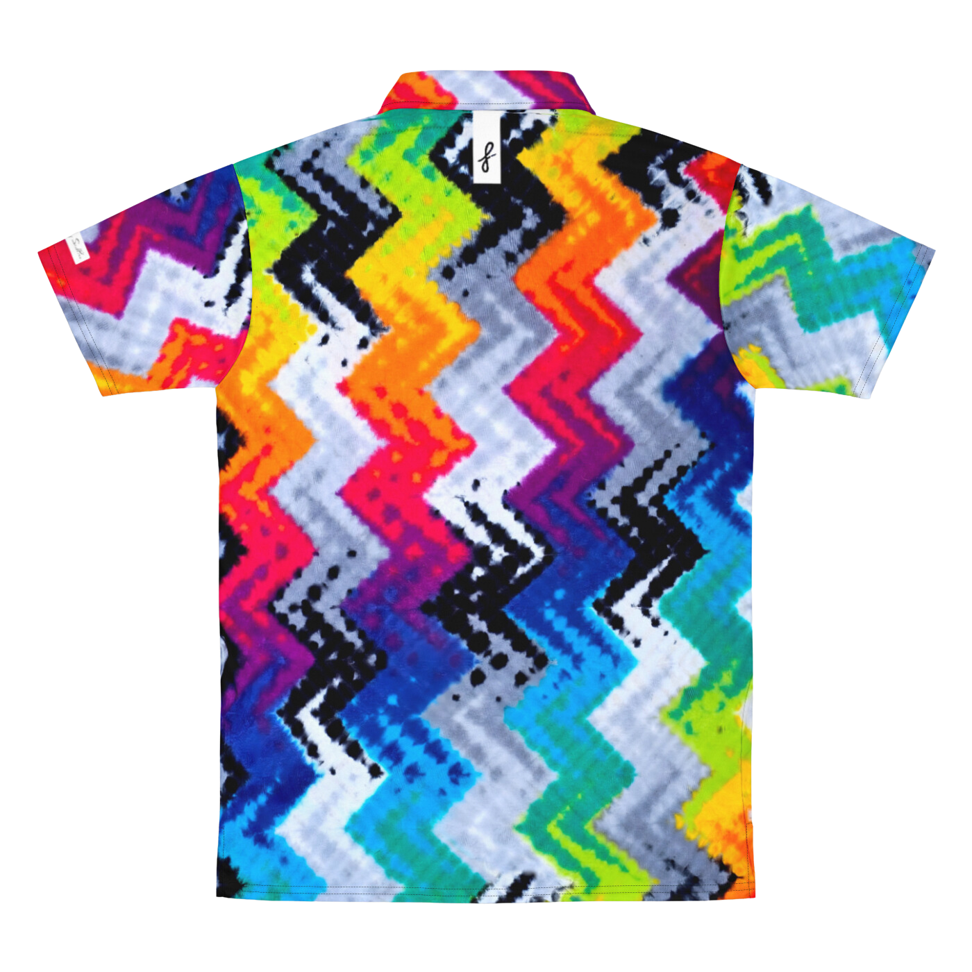 Flow Tie Dye SolPro Polo by Steven J