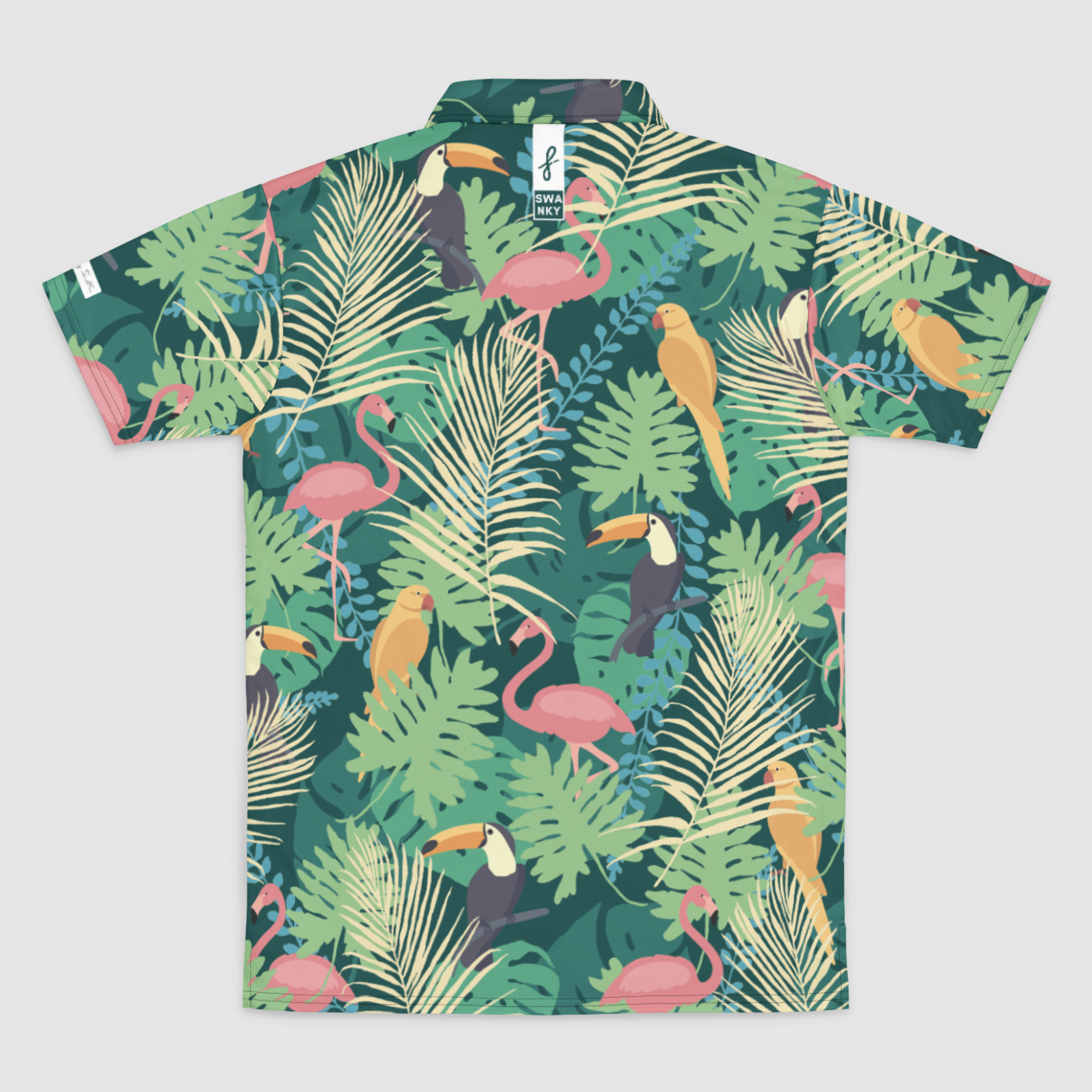Birds of Paradise Swanky SolPro Polo