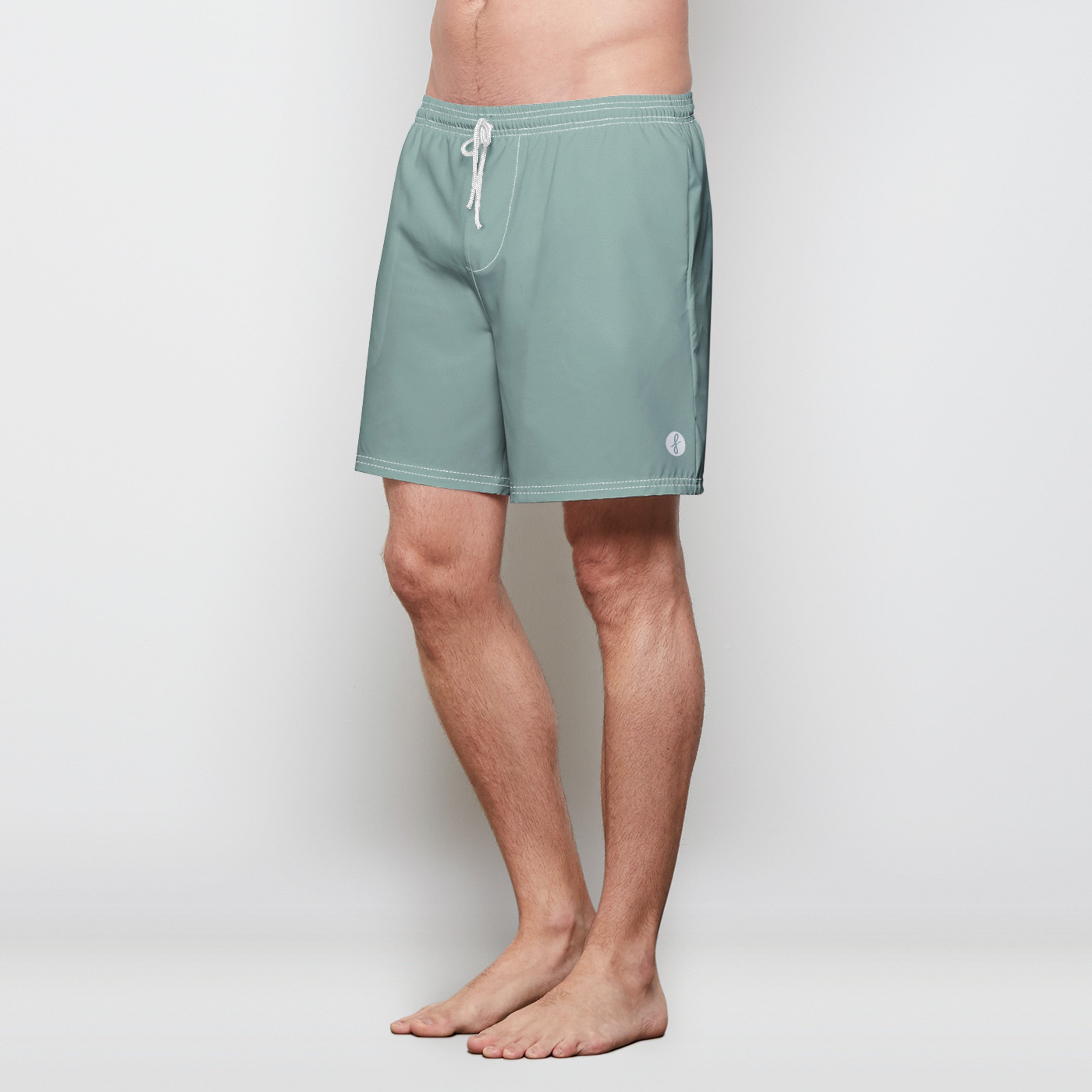 Jade Green Hybrid Shorts