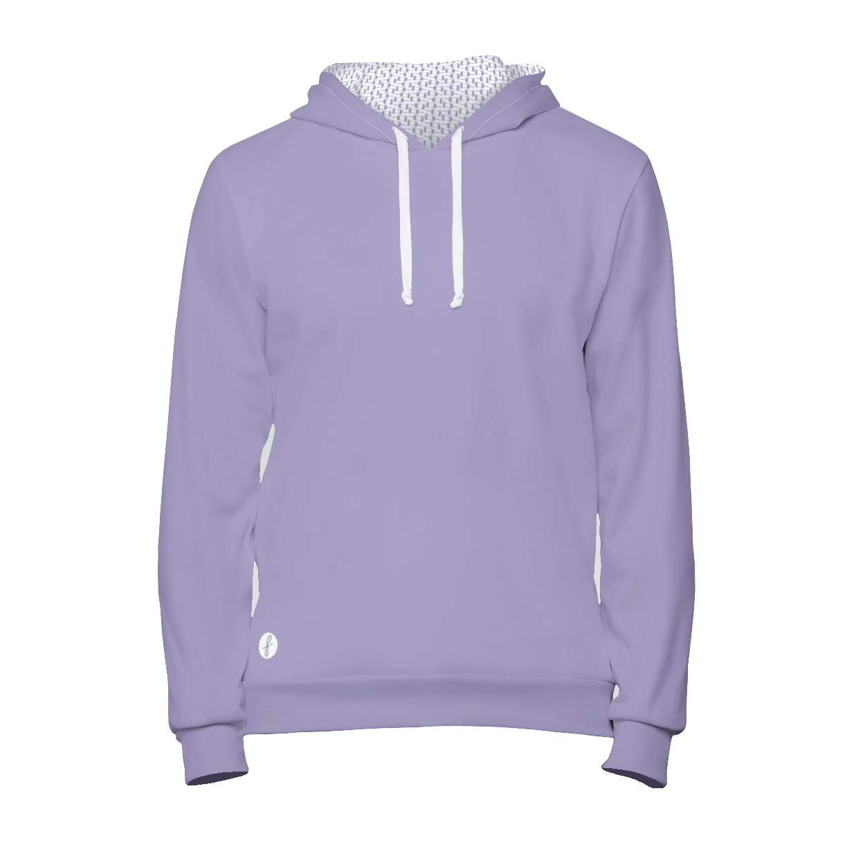 Lavender Purple Pullover Hoodie