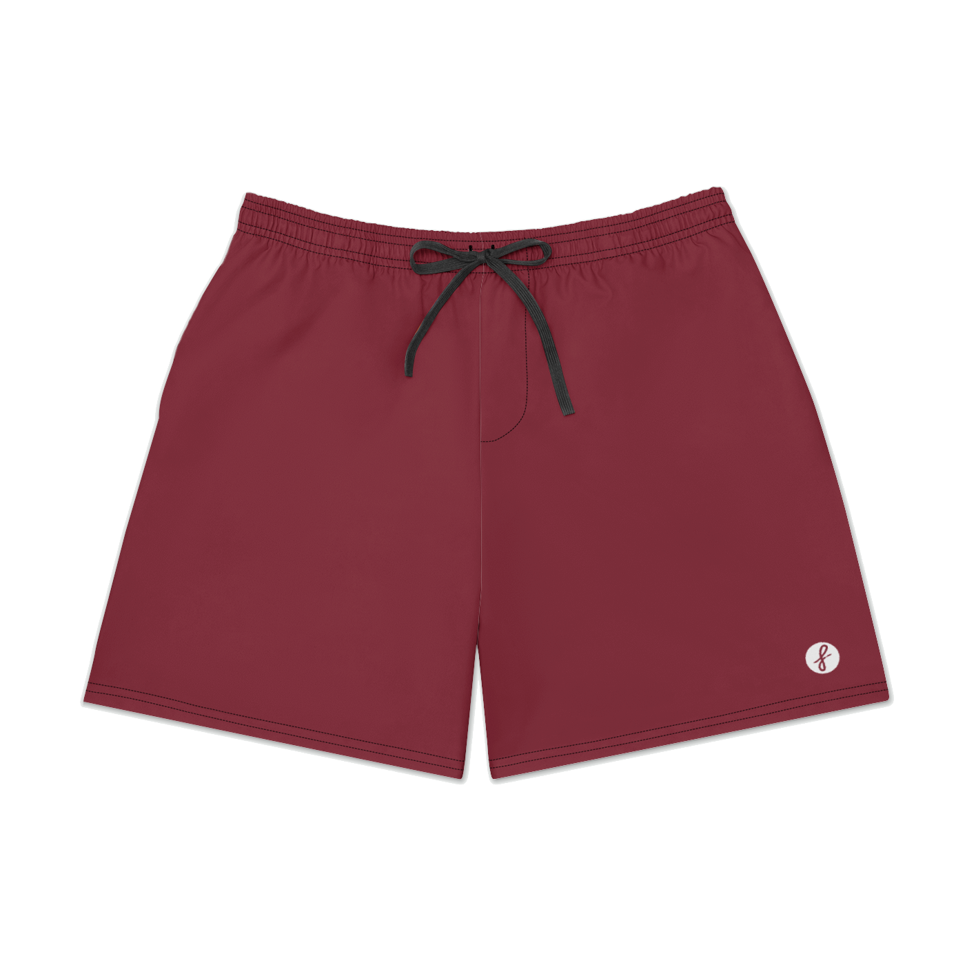 Maroon Red Hybrid Shorts