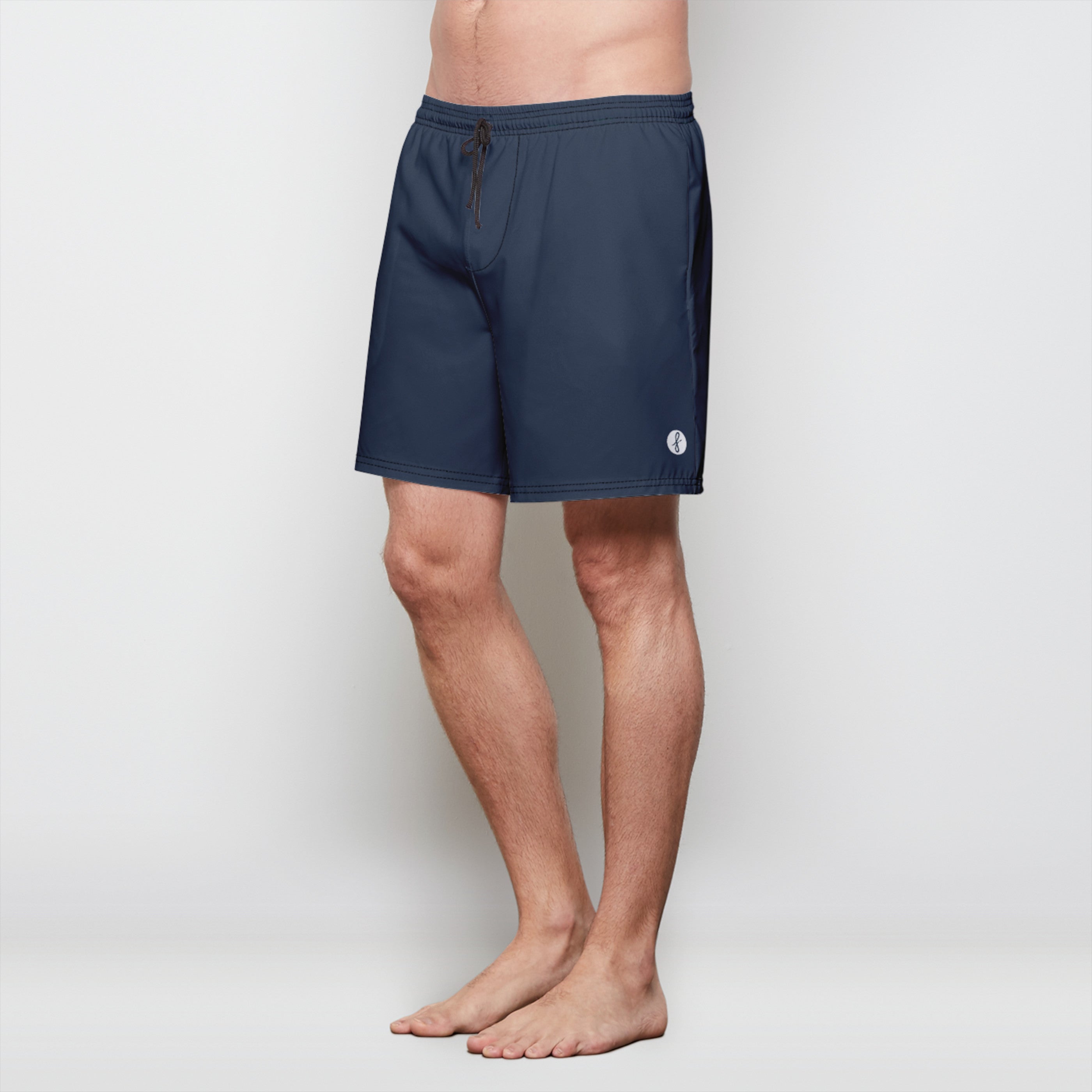 Navy Blue Hybrid Shorts