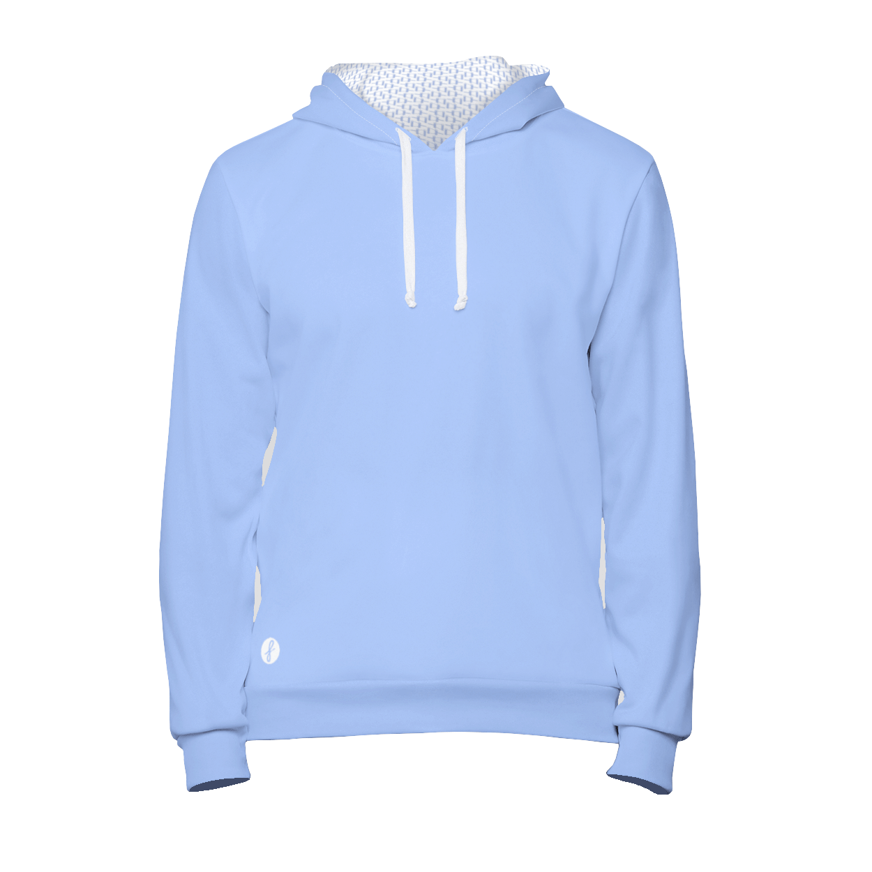 Sky Blue Pullover Hoodie