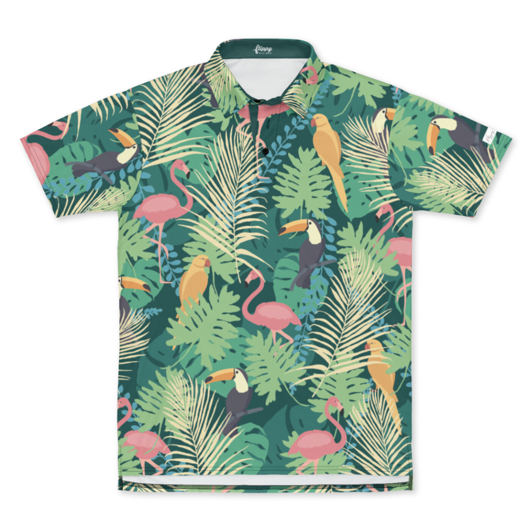Birds of Paradise Swanky SolPro Polo