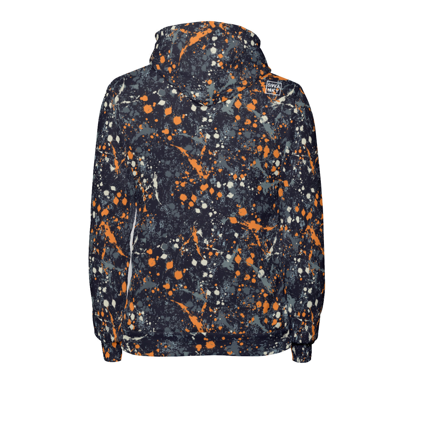 Swanky Splatter Pullover Hoodie