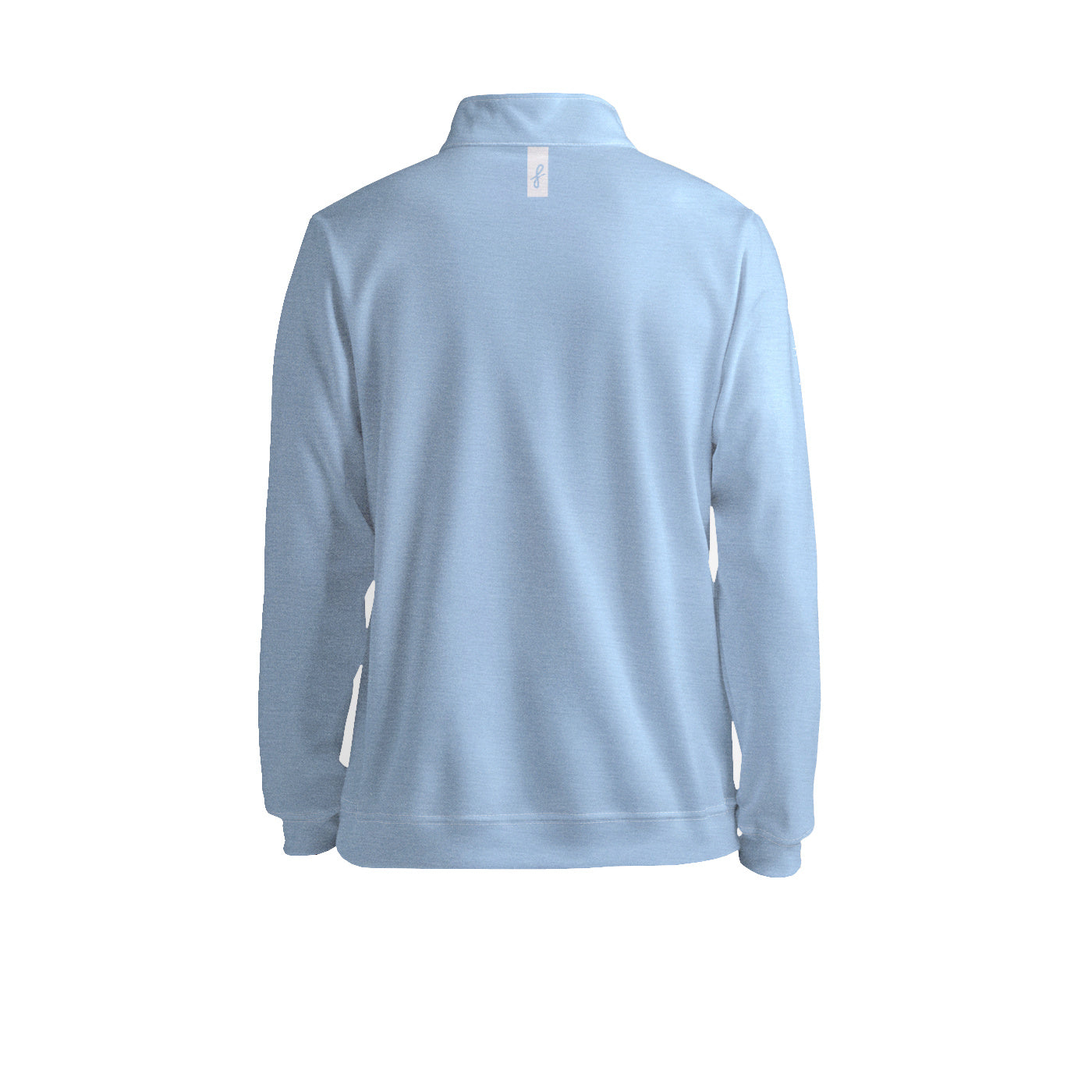 Sky Blue Quarter Zip Pullover