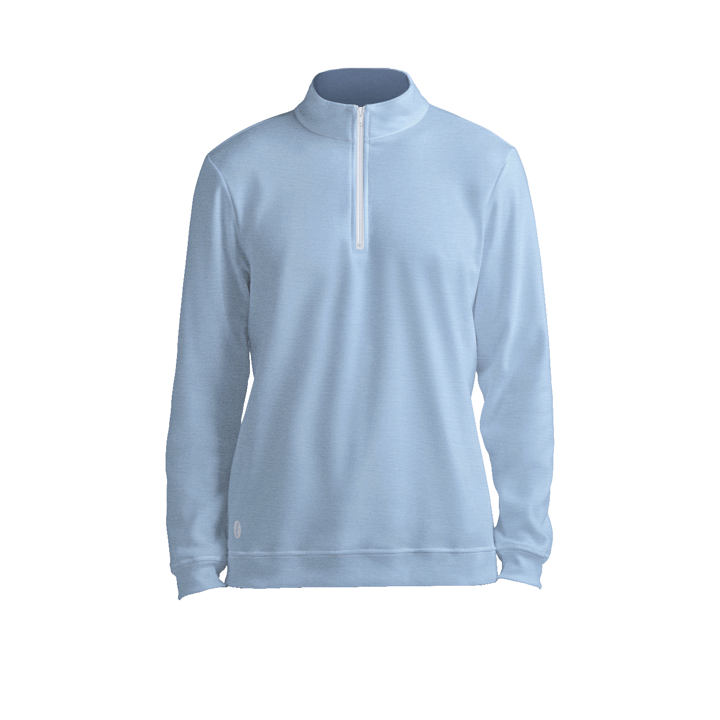 Sky Blue Quarter Zip Pullover