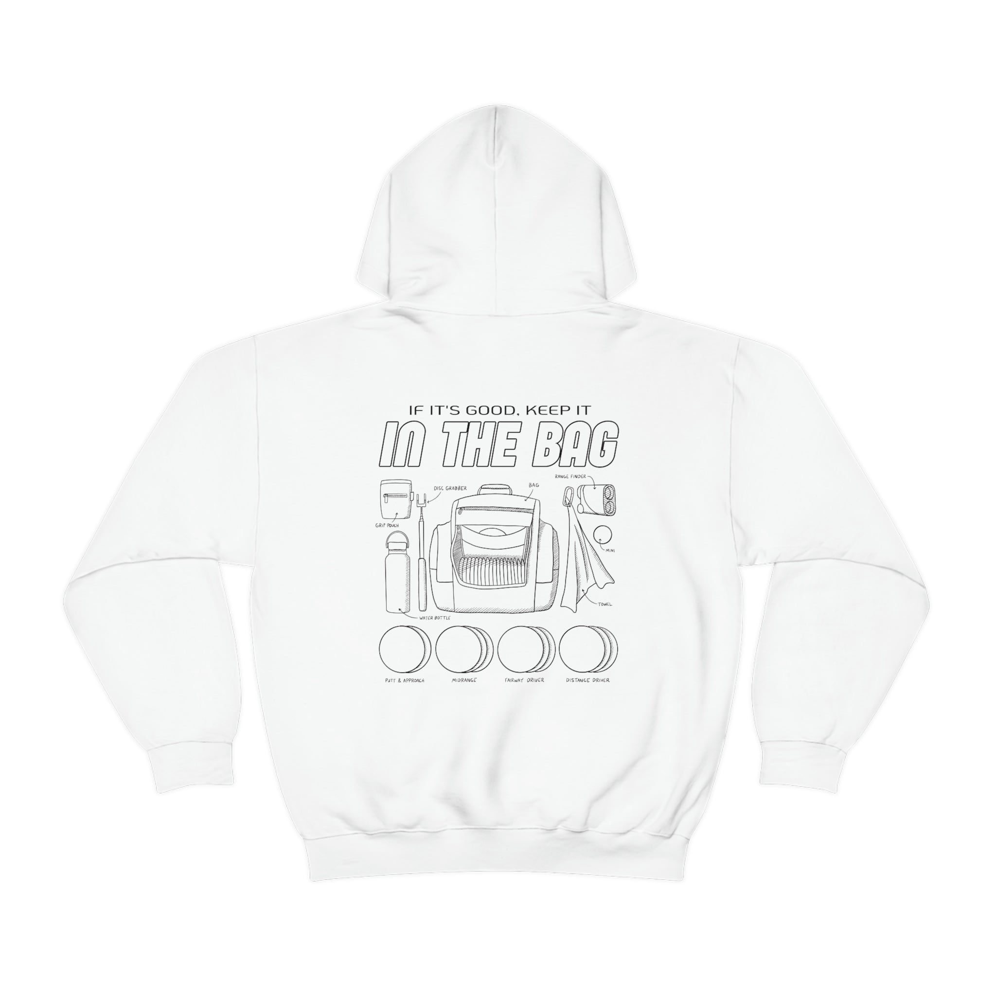 In The Bag Double Sided Diagram Hoodie
