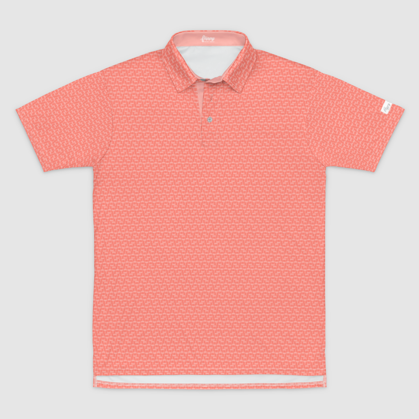 Signature Coral Red TEAM FLIPPY Polo