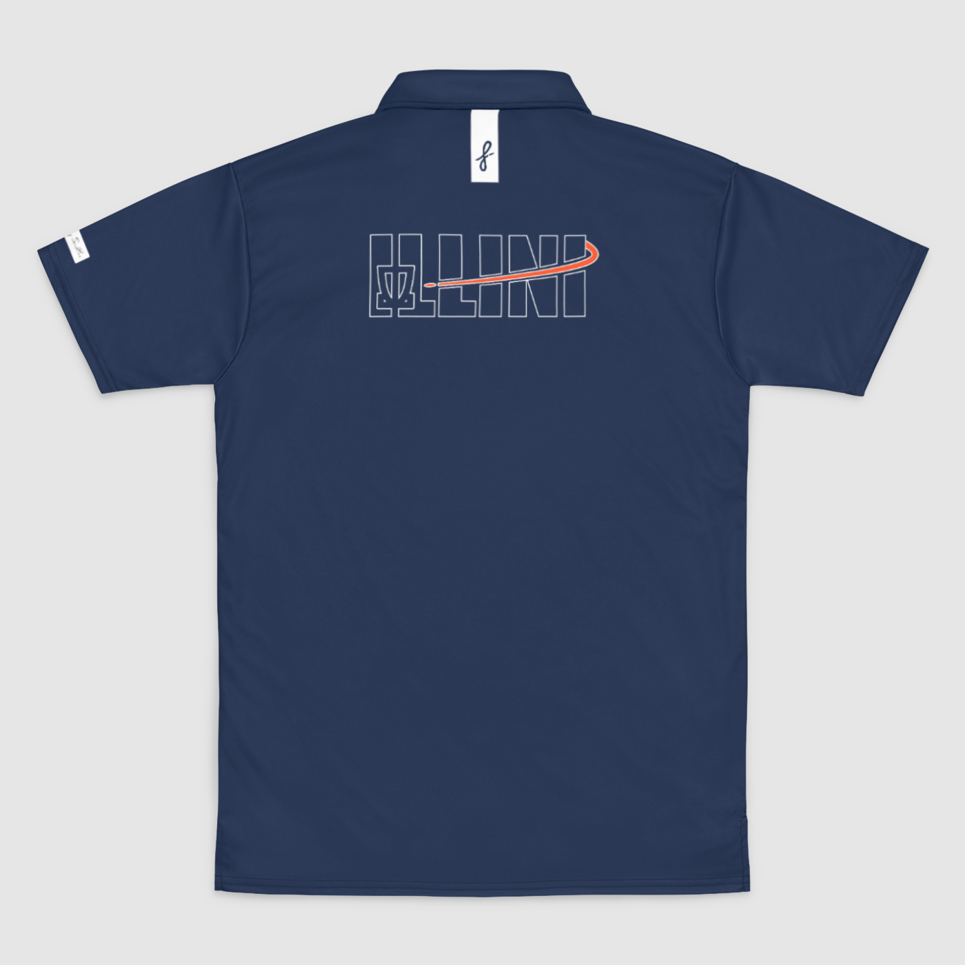 ILLINI Navy Polo Shirt