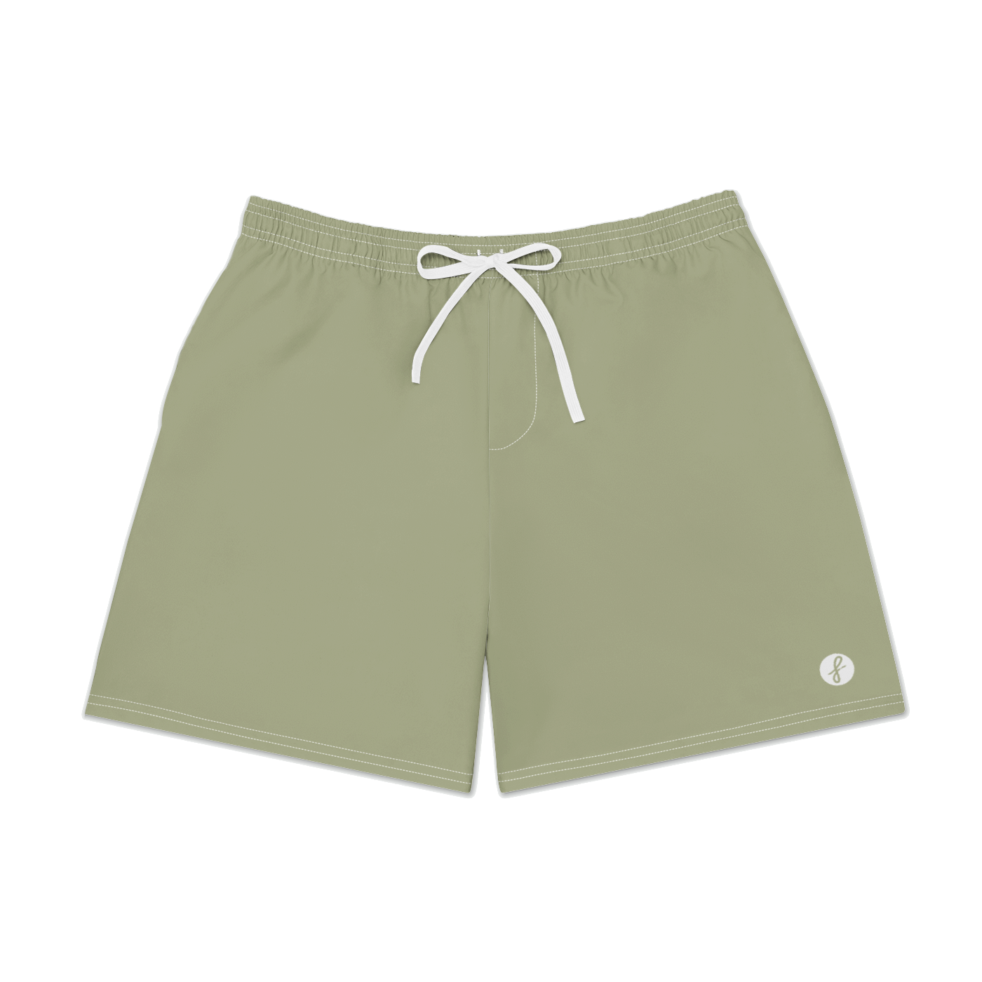 Olive Green Hybrid Shorts