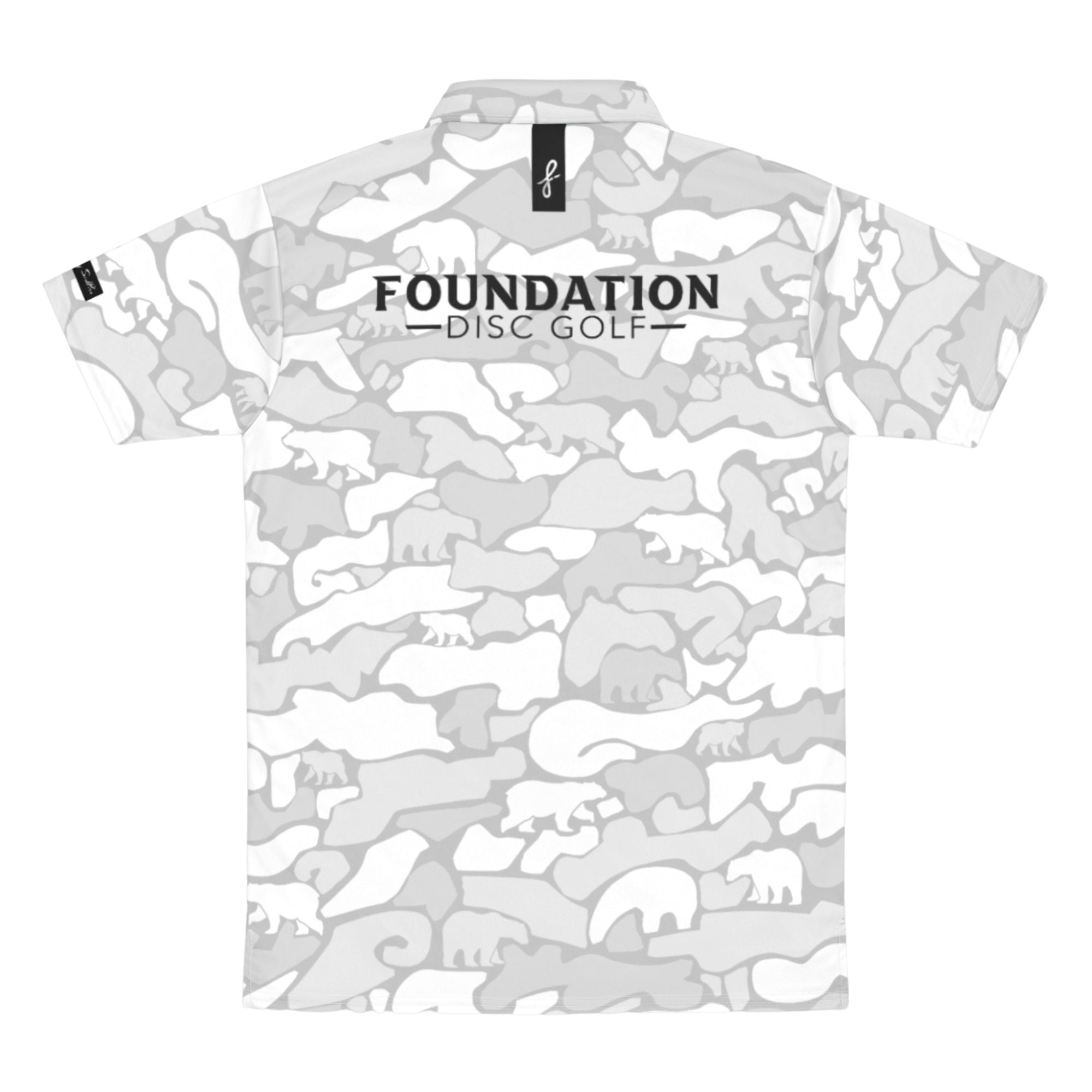 Foundation Grey Bear Camo SolPro Polo